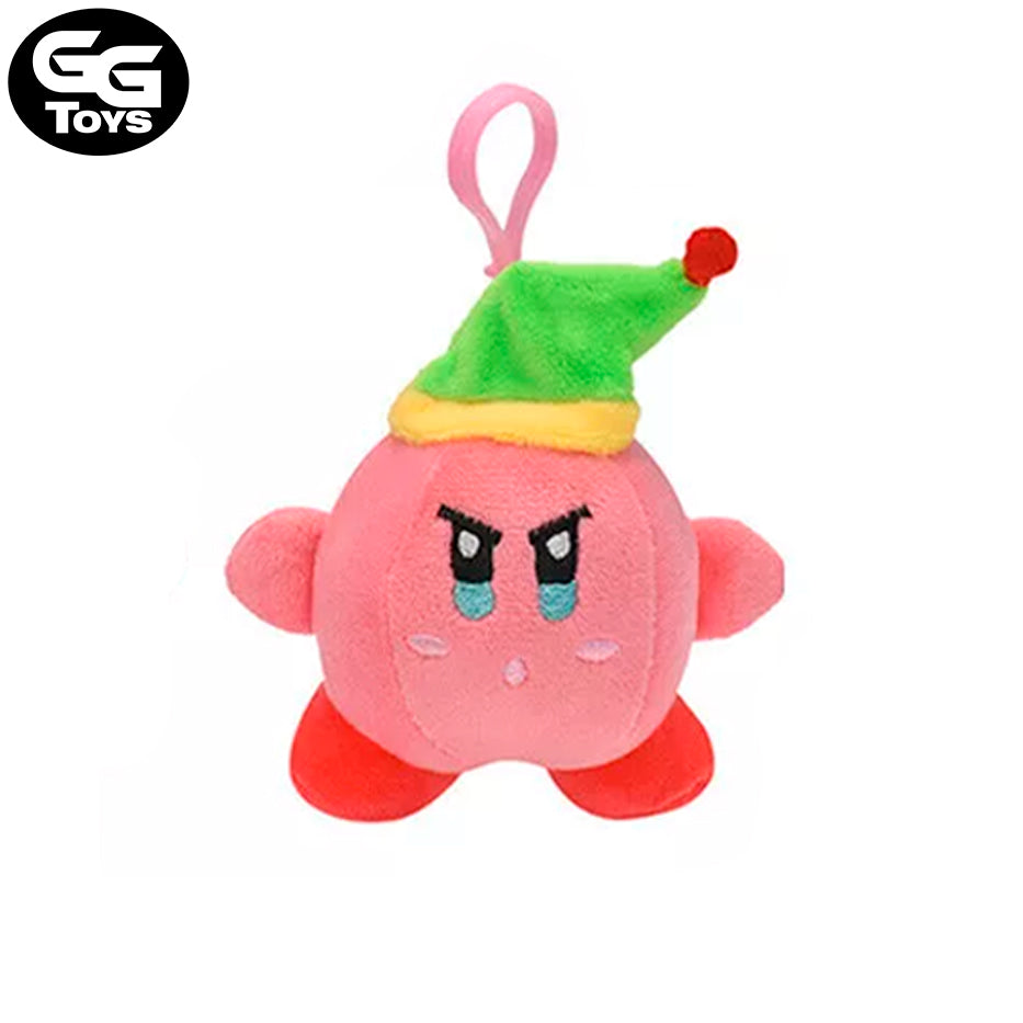 Kirby Llavero Peluche 14 cm - Algodón/ Felpa