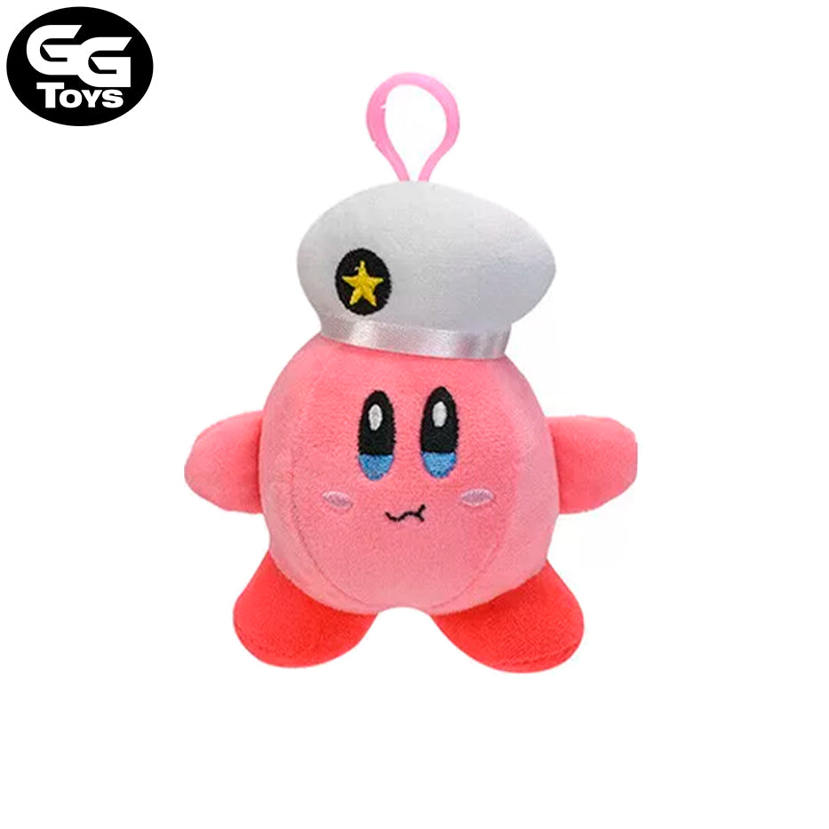 Kirby Llavero Peluche 14 cm - Algodón/ Felpa