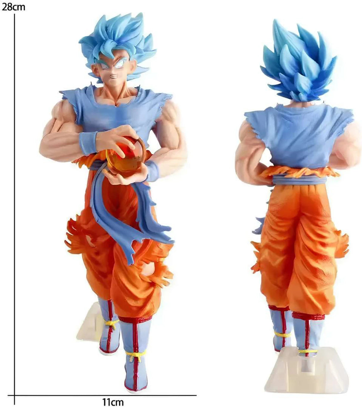 Super Saiyan Blue- Dragon Ball- Figura de Acción 28 cm - PVC / Plástico