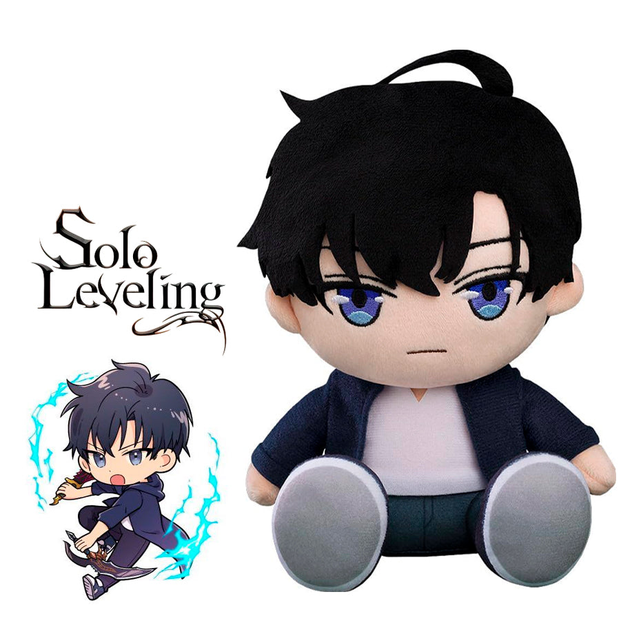 Sung Jinwoo - Solo Leveling - Peluche 21 cm - Algodón/ Felpa