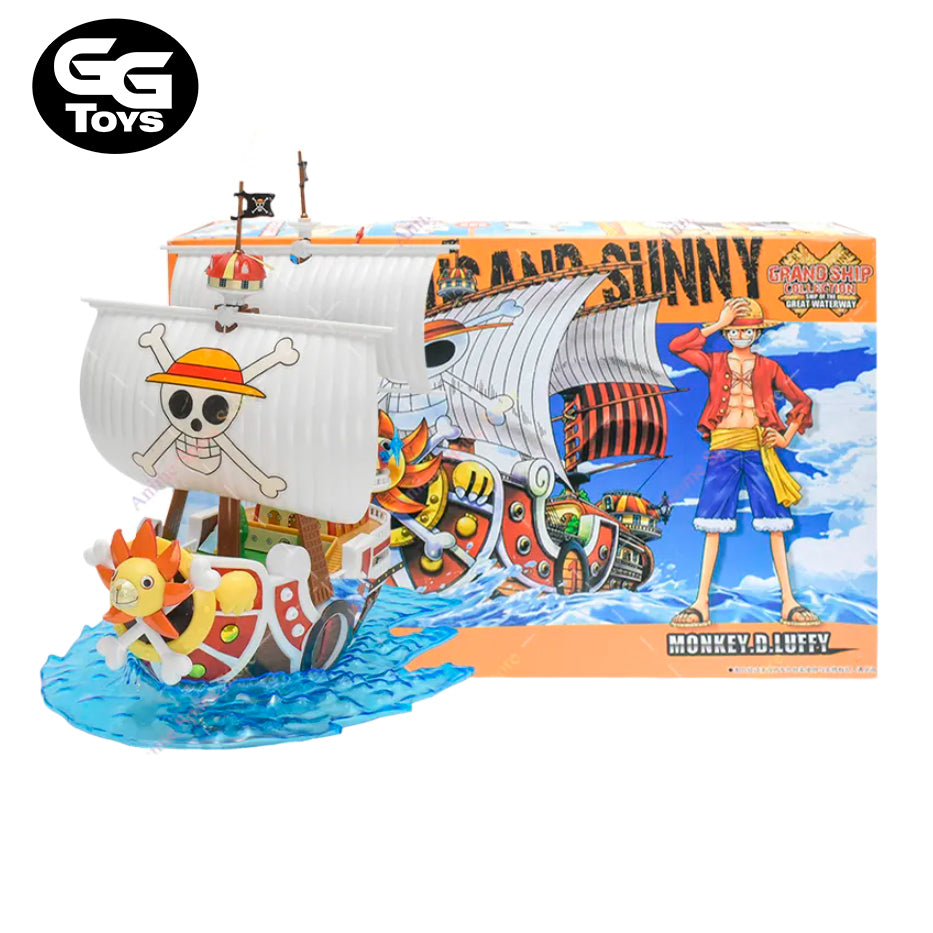 Thousand Sunny Barco Armable - One Piece - Model Kit 18 cm - En Caja - PVC / Plástico