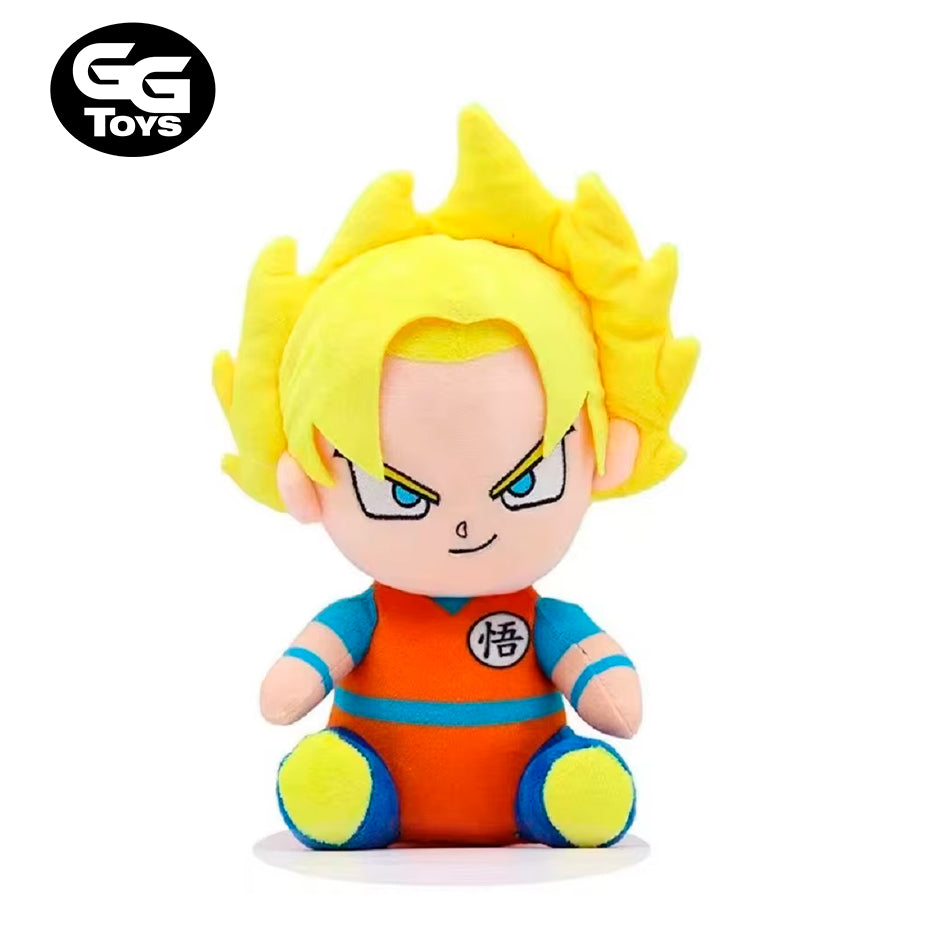 Goku SSJ - Dragon Ball - Peluche 20 cm - Felpa/Algodón