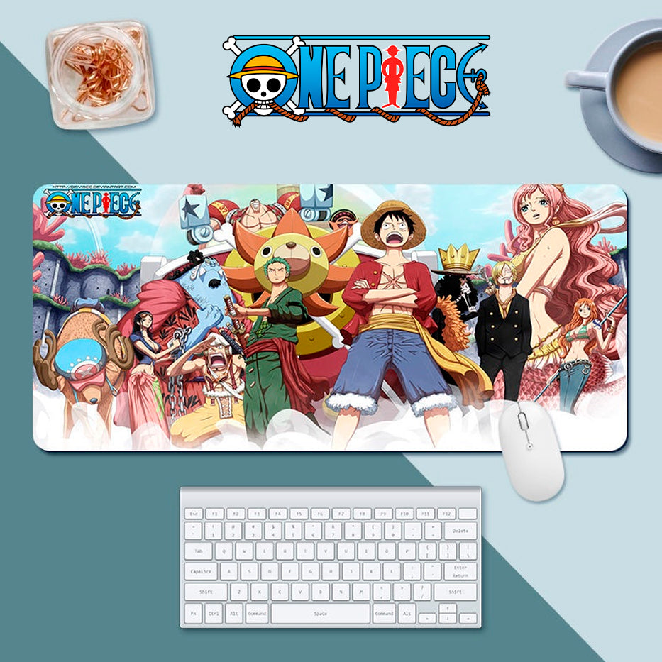 One Piece - Mouse Pad 40x88 cm - Alfombrilla + Goma