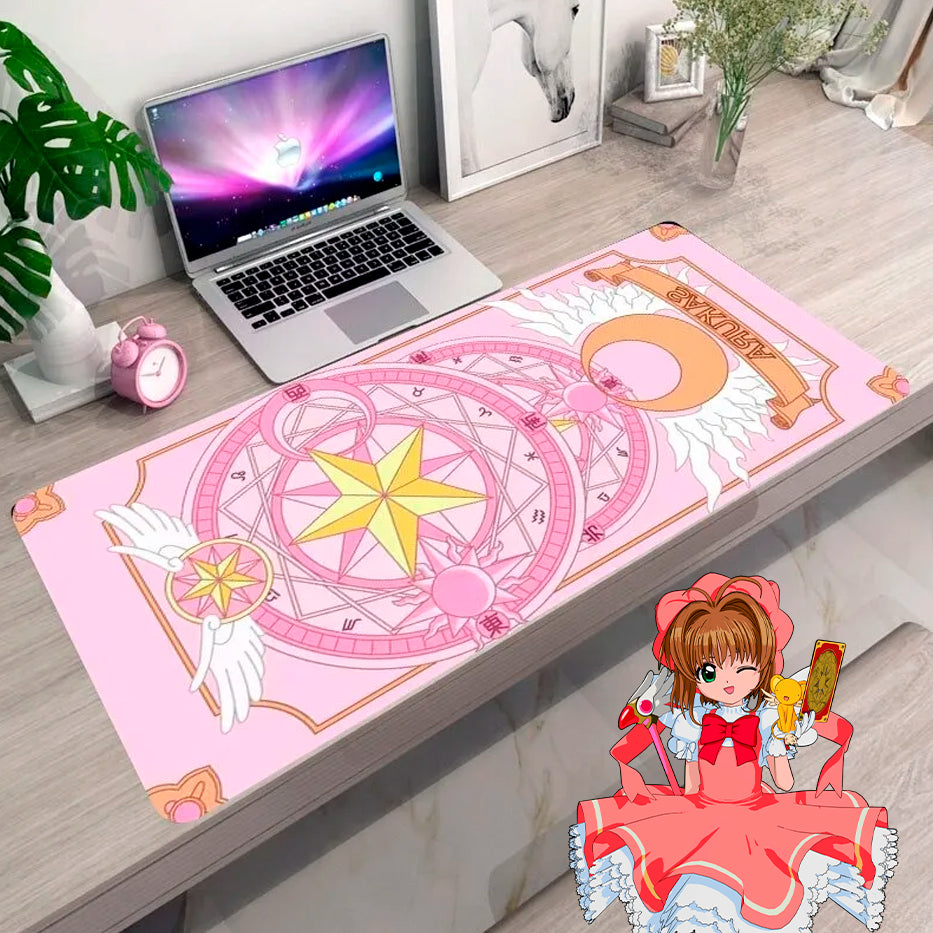 Sakura Card Captor - Mouse Pad 40x88 cm - Alfombrilla + Goma