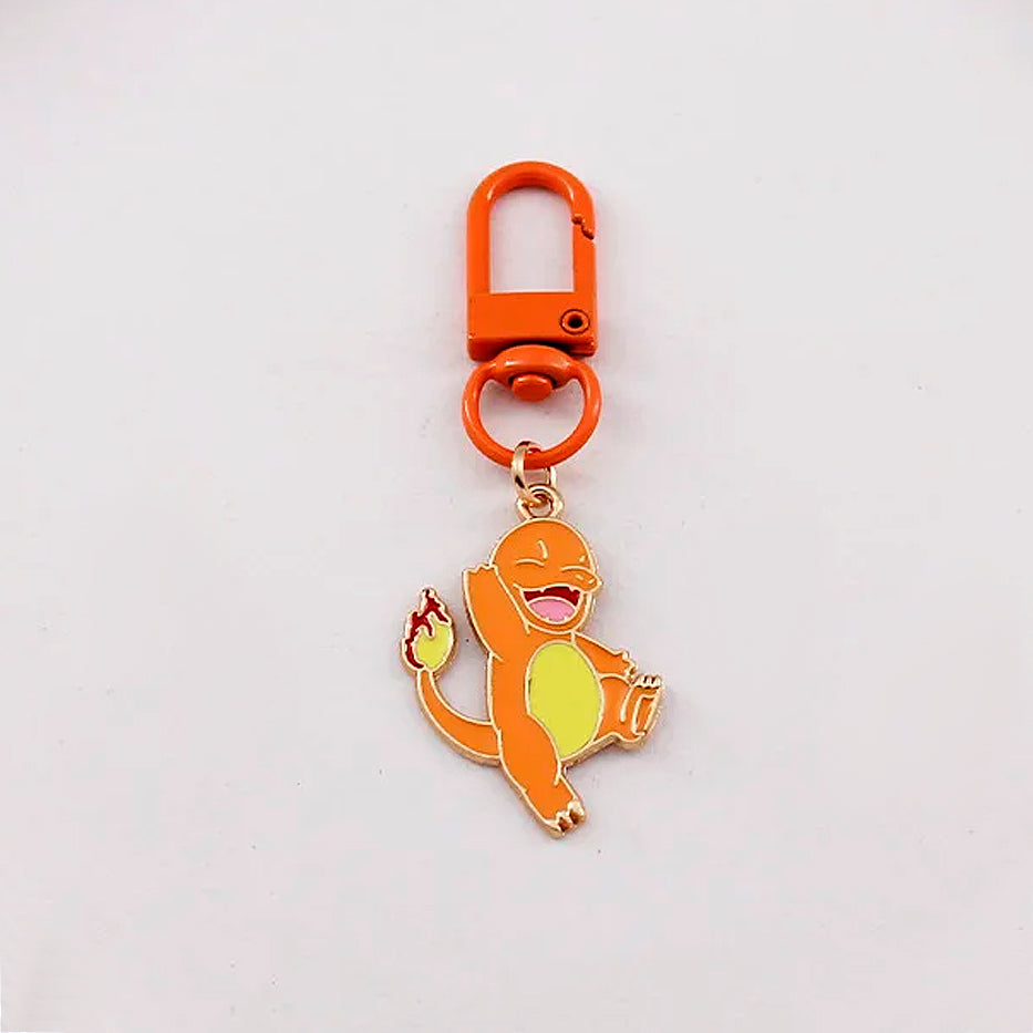 Charmander, Bulbasaur, Squirtle, Eeeve, Jigglypuff - Pokemon - Llavero 5 cm - Aleación de Zinc