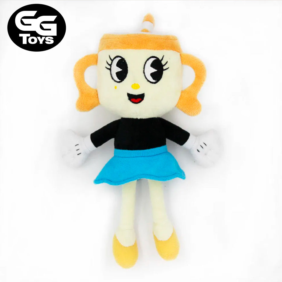 Ms. Chalice - Cuphead - Peluches 25 cm - Algodón/ Felpa