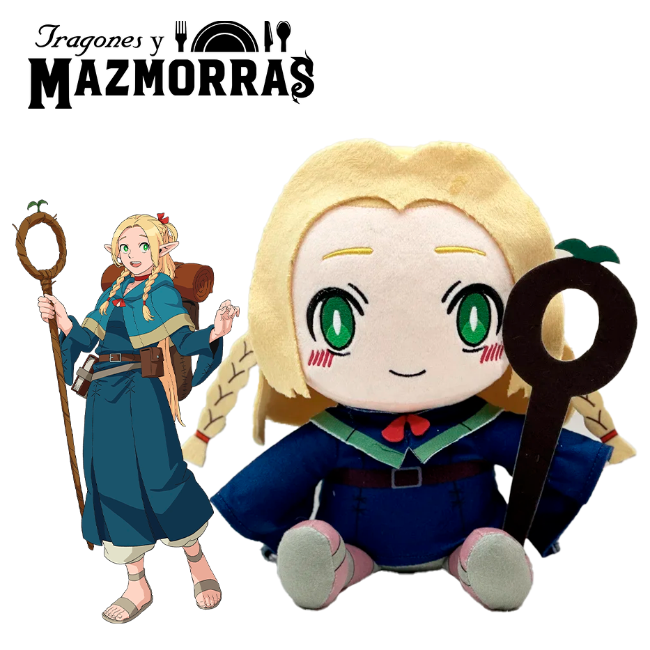 Marcille - Tragones y Mazmorras - Peluche 23 cm - Algodón/ Felpa
