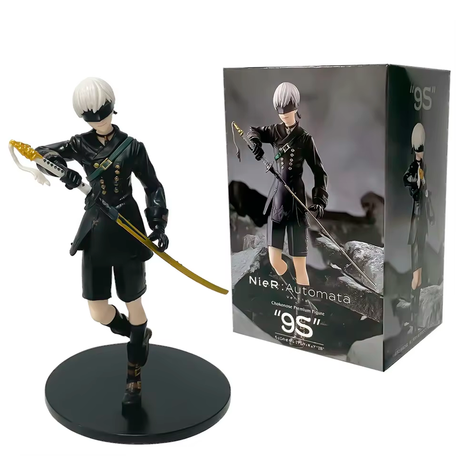 9S Armado - NieR: Automata - Figura de Acción 18 cm - En Caja - PVC / Plástico