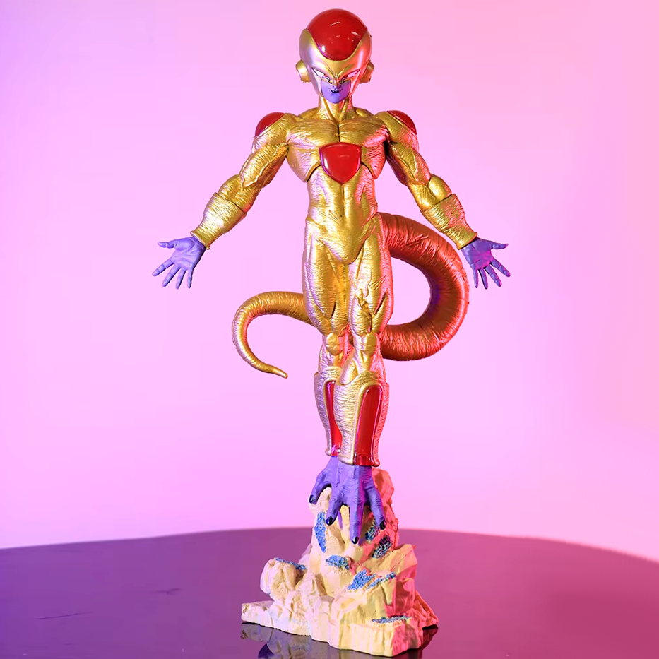 Freezer Dorado - Dragon Ball Super - Figura de Acción 26 cm - En Caja - PVC / Plástico