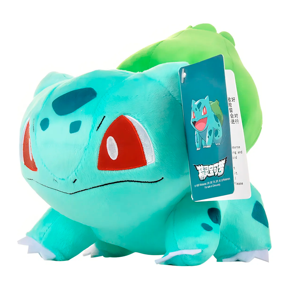 Bulbasaur V2 - Pokémon - Peluche 20 cm - Algodón/ Felpa