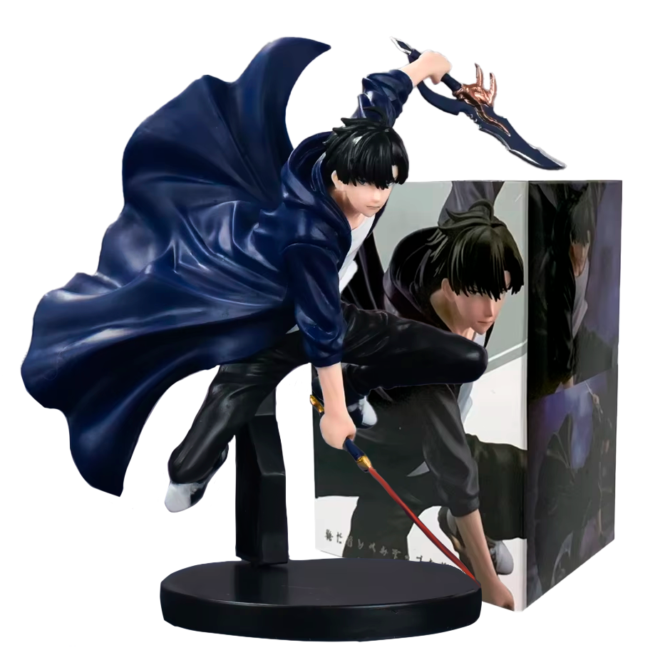 Sung Jin-woo Ataque - Solo Leveling - Figura de Acción 18 cm - En Caja - PVC / Plástico