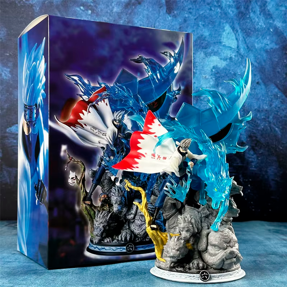 Kakashi Septimo Hokage - Naruto - Figura de Acción 22 cm - En Caja - PVC / Plástico