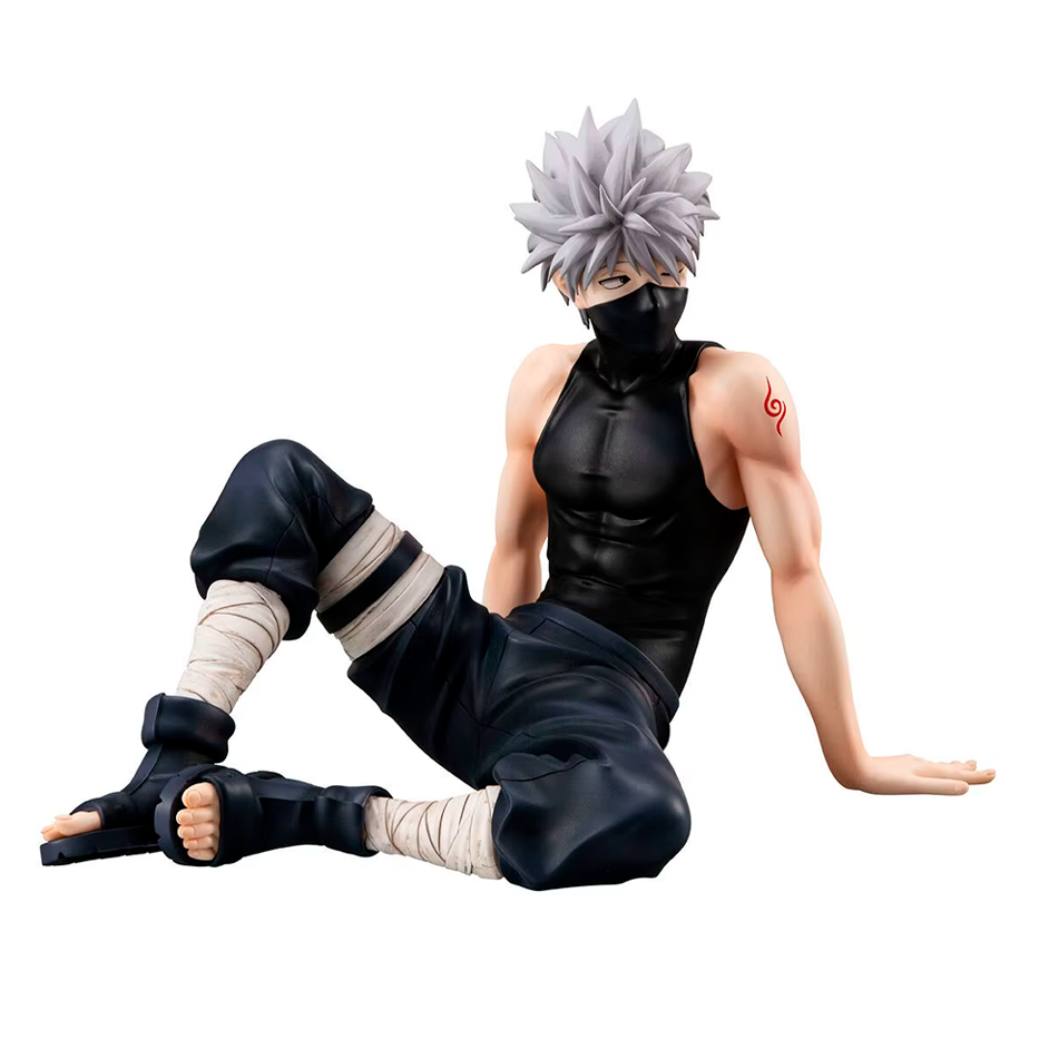 Kakashi Sentado - Naruto - Figura de Acción 9 cm - En Caja - PVC / Plástico