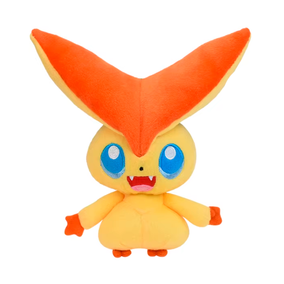 Victini - Pokemon - Peluche 20 cm - Algodón/ Felpa
