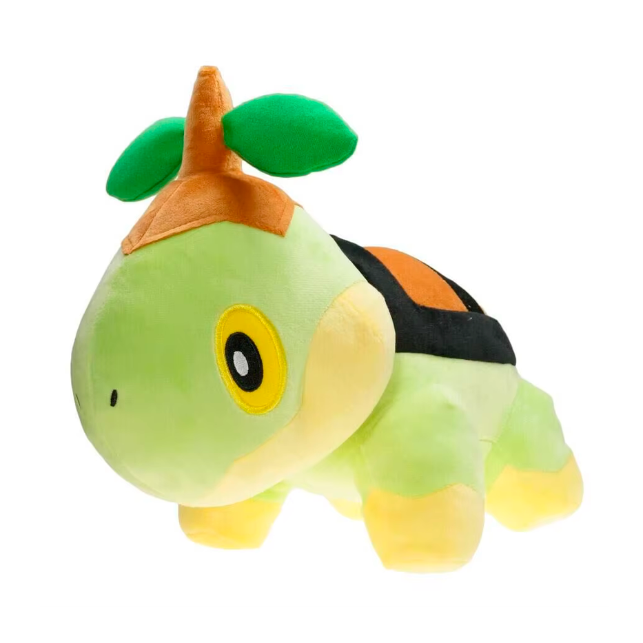 Turtwig - Pokemon - Peluche 15 cm - Algodón/ Felpa