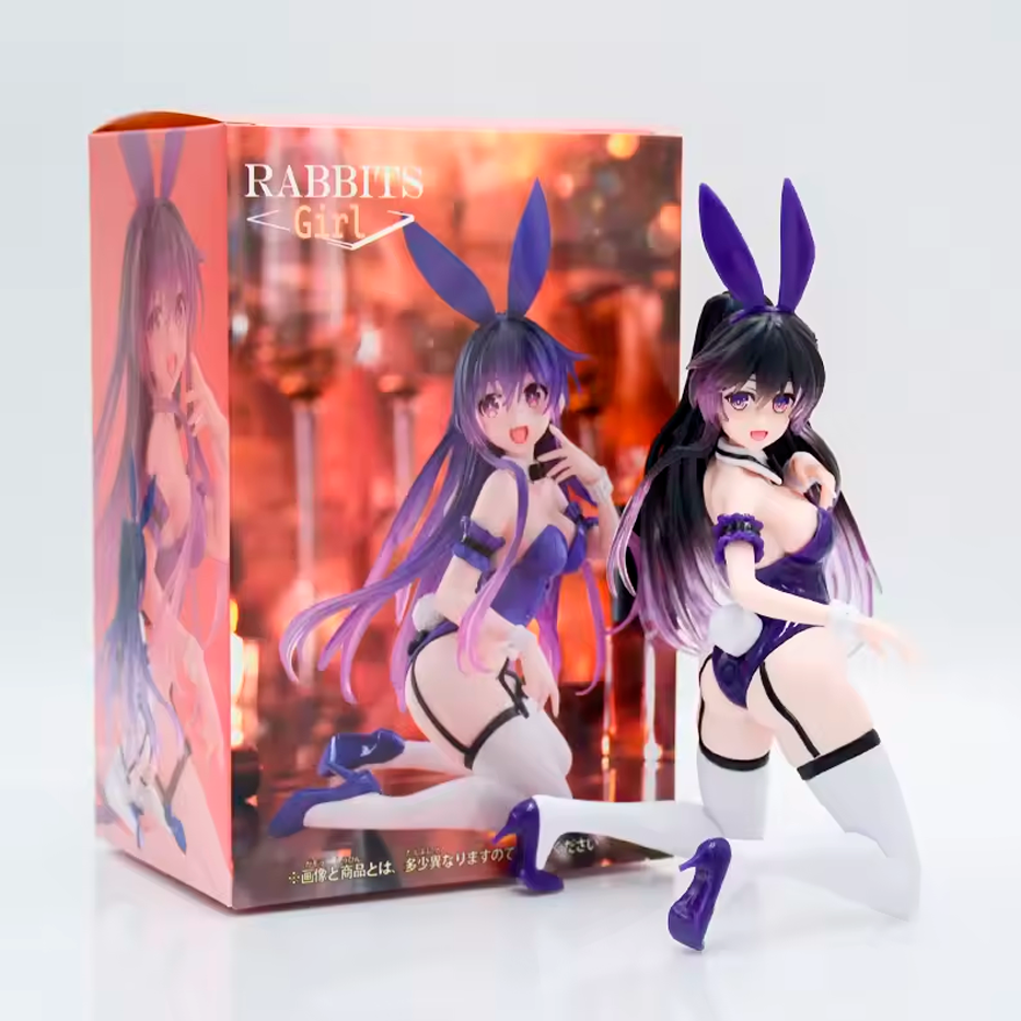 Tohka Yatogami Conejita - Date a Live - Figura de Acción 17 cm - En Caja - PVC / Plástico