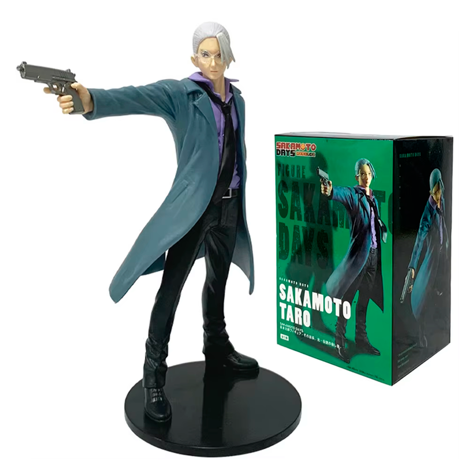 Sakamoto Taro Disparo - Sakamoto Days - Figura de Acción 21 cm - En Caja - PVC / Plástico