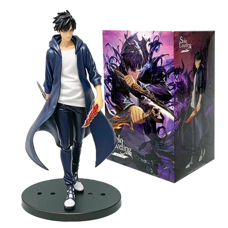 Sung Jin-woo Parado - Solo Leveling - Figura de Acción 21 cm - En Caja - PVC / Plástico