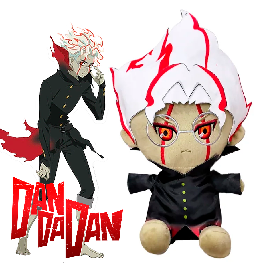 Turbo Okarun - DanDaDan - Peluche 25 cm - Felpa/Algodón