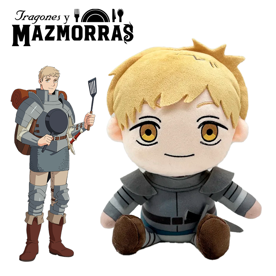 Laios - Tragones y Mazmorras - Peluche 23 cm - Algodón/ Felpa