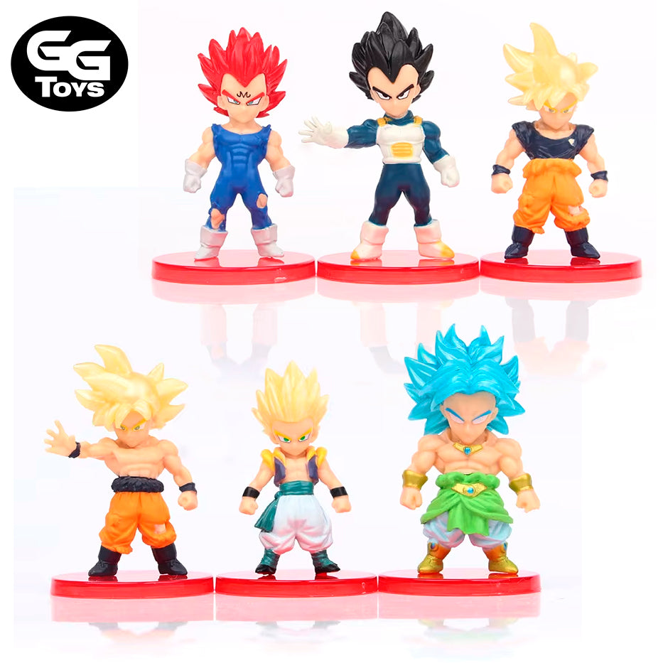 Chibis Dragon Ball V1 - Dragon Ball - Figura de Acción 6 cm - PVC / Plástico