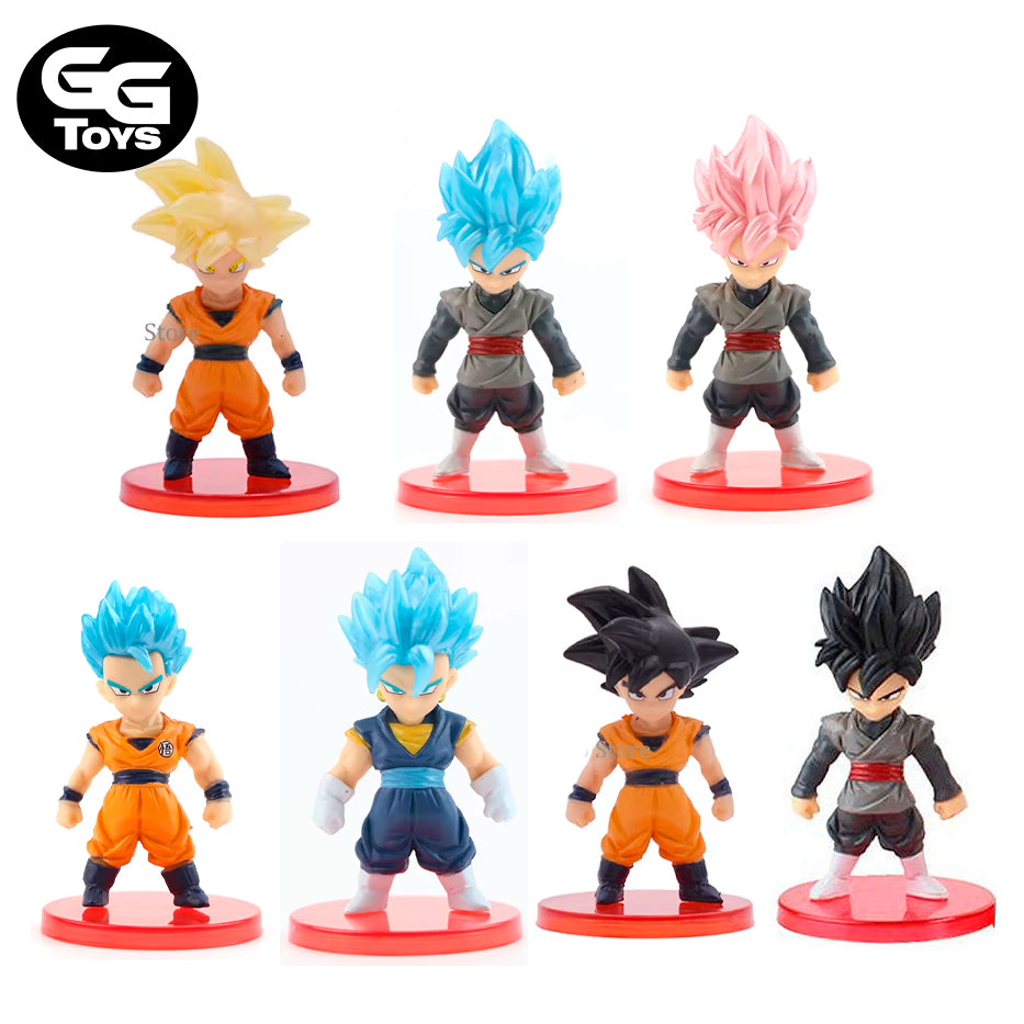 Chibis Dragon Ball V2 - Dragon Ball - Figura de Acción 6 cm - PVC / Plástico