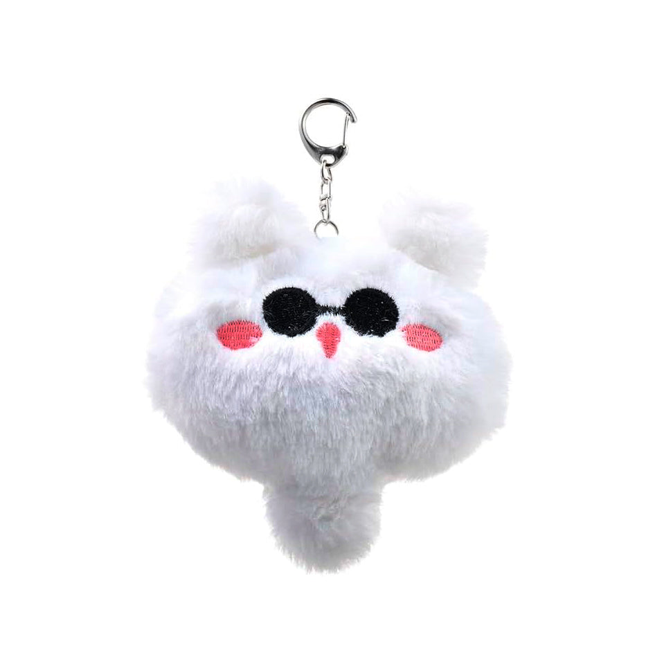 Gatitos Gojo y Geto - Jujutsu Kaisen - Llavero Peluche 13-17 cm - Algodón/Felpa