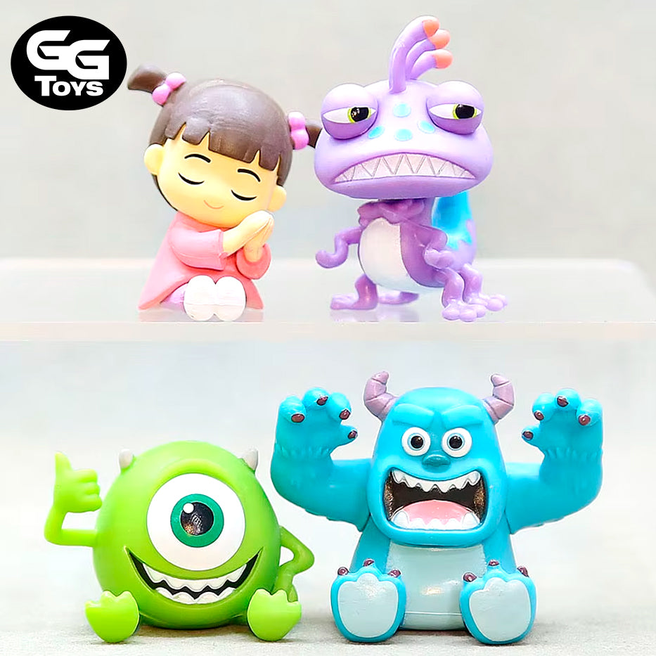 Set Monsters Inc - Disney Pixar - Figura de Acción 5 cm - PVC / Plástico