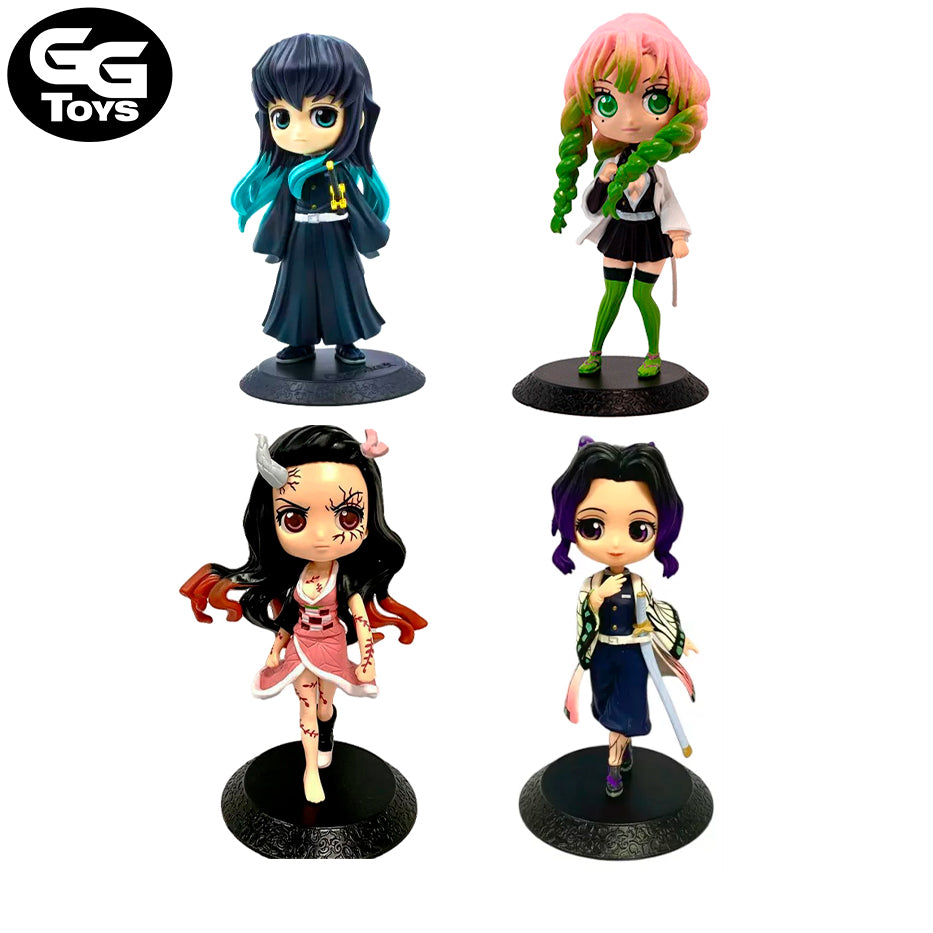 Demon slayer Chibis Grandes - Figura de Acción 15 cm - PVC / Plástico