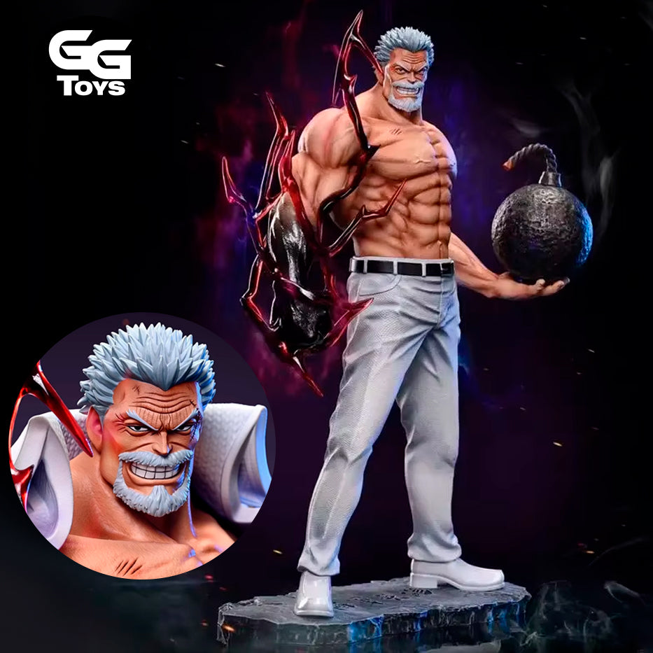 Monkey D. Garp - One Piece - Figura de Acción 26 cm - En Caja - PVC / Plástico