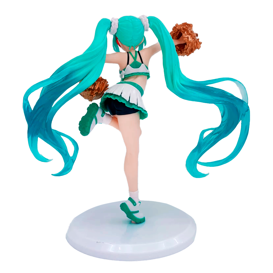 Hatsune Miku Porrista - Vocaloid - Figura de Acción 18 cm - En Caja - PVC / Plástico