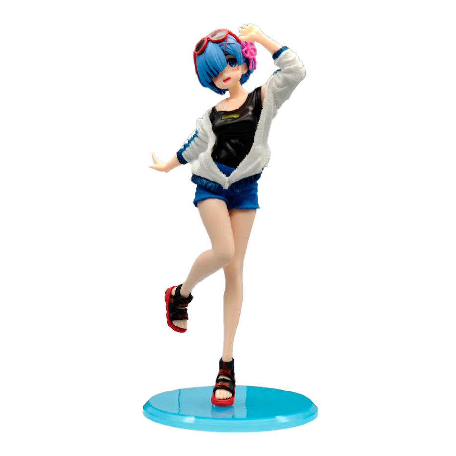Rem Deportiva de Verano - Re Zero - Figura de Acción 23 cm - En Caja - PVC / Plástico