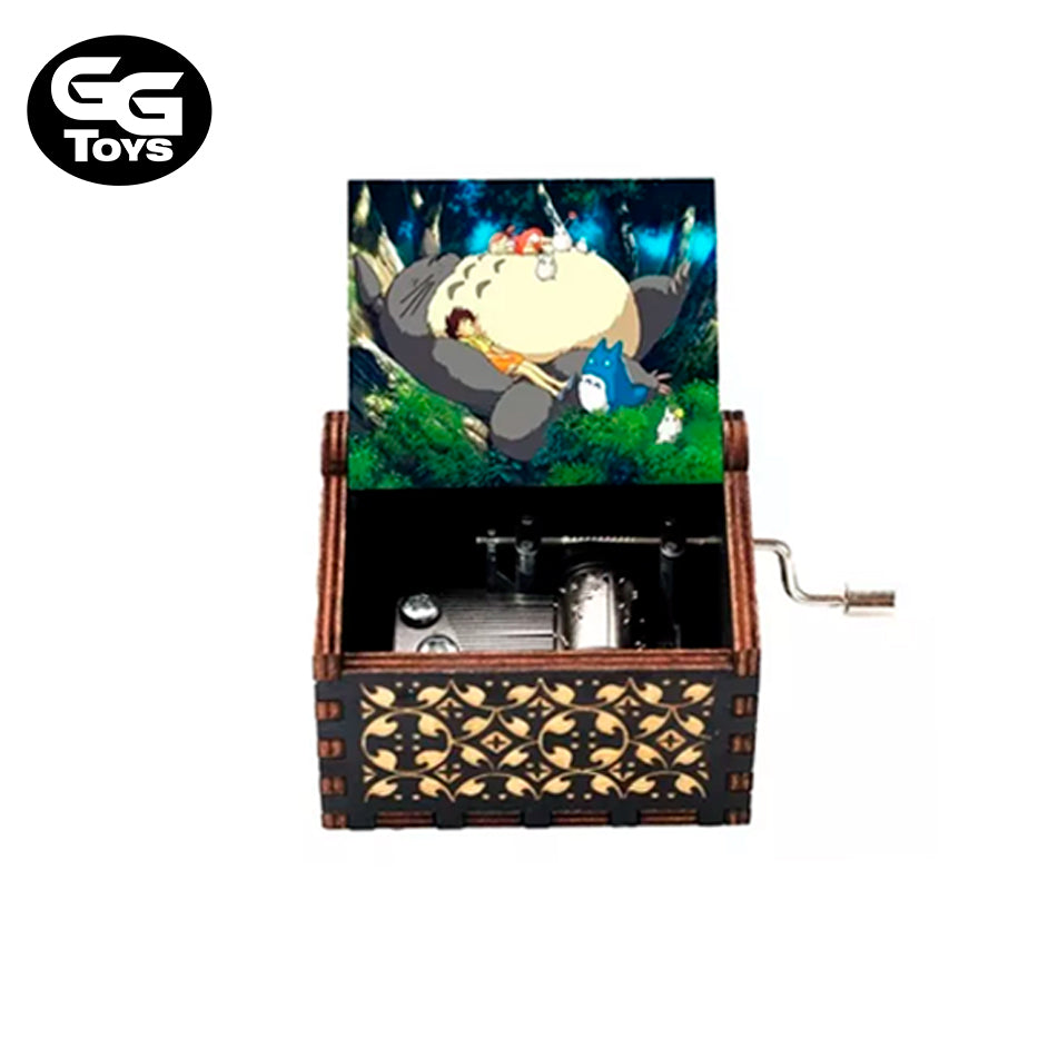 Caja Musical Anime - 6 cm - Madera / Aleación de Zinc