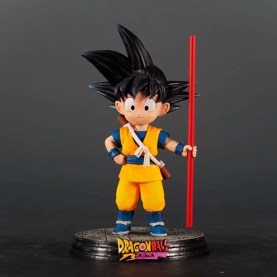 Goku Niño con Báculo - Dragon Ball Daima - Figura de Acción 17 cm - En Caja - PVC / Plástico