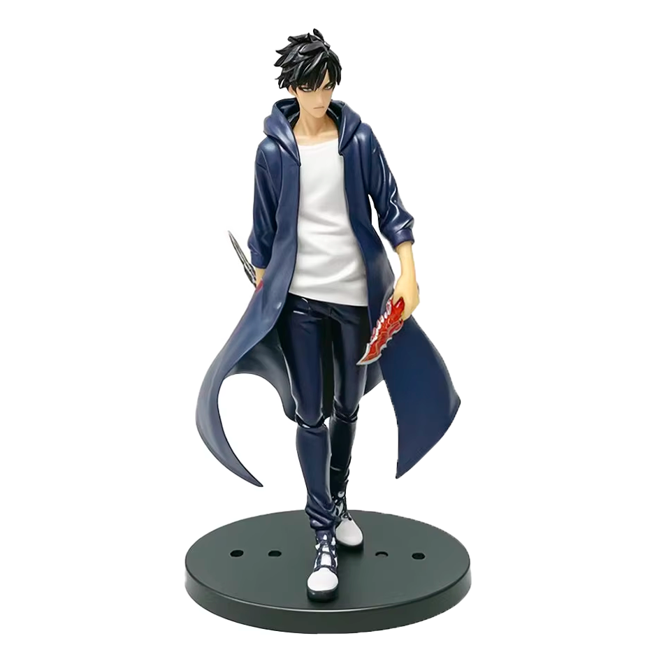 Sung Jin-woo Parado - Solo Leveling - Figura de Acción 21 cm - En Caja - PVC / Plástico