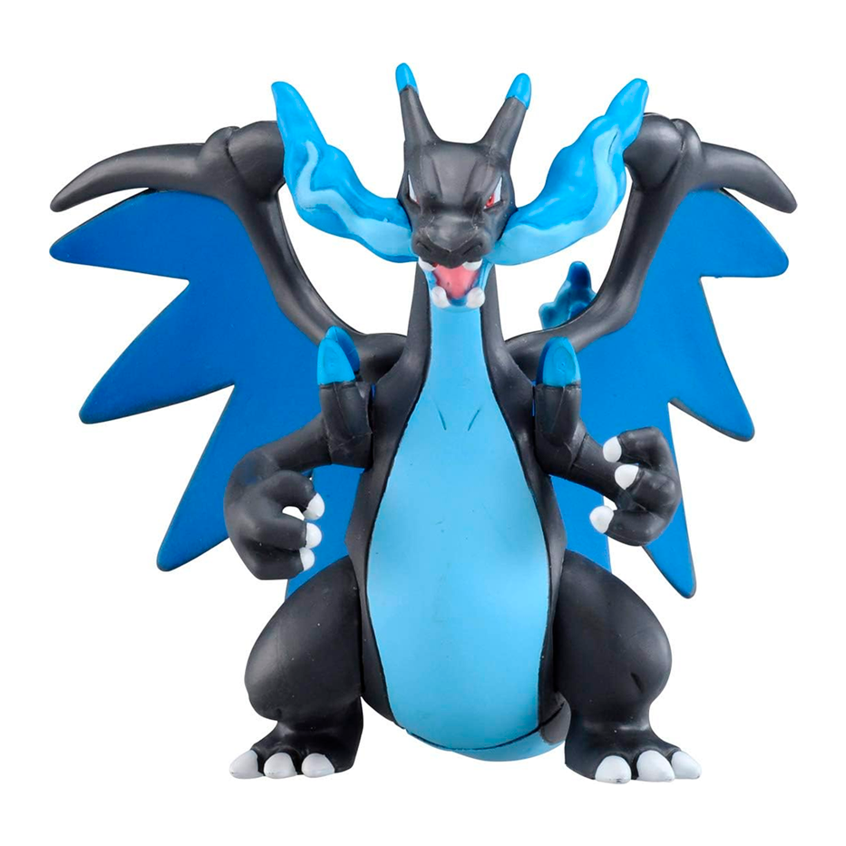 Mega Charizard X - Pokemon - Figura de Acción 10 cm - En Caja - PVC / Plástico