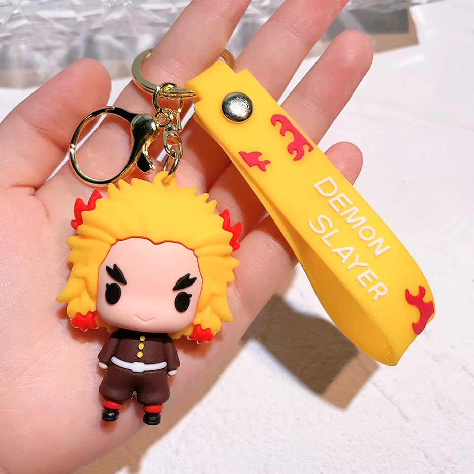 Rengoku - Demon Slayer - Llavero 5 cm - PVC / Goma