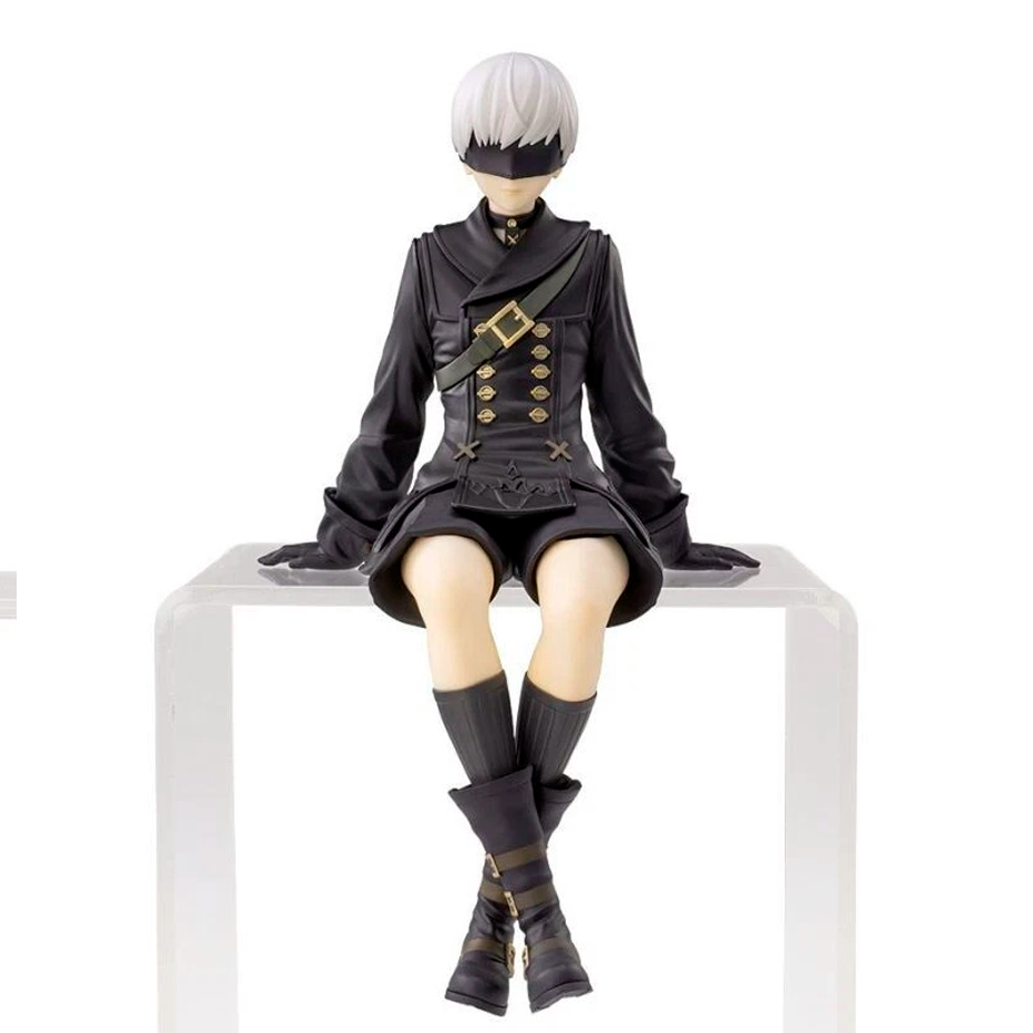 9S Sentado - NieR: Automata - Figura de Acción 13 cm - En Caja - PVC / Plástico