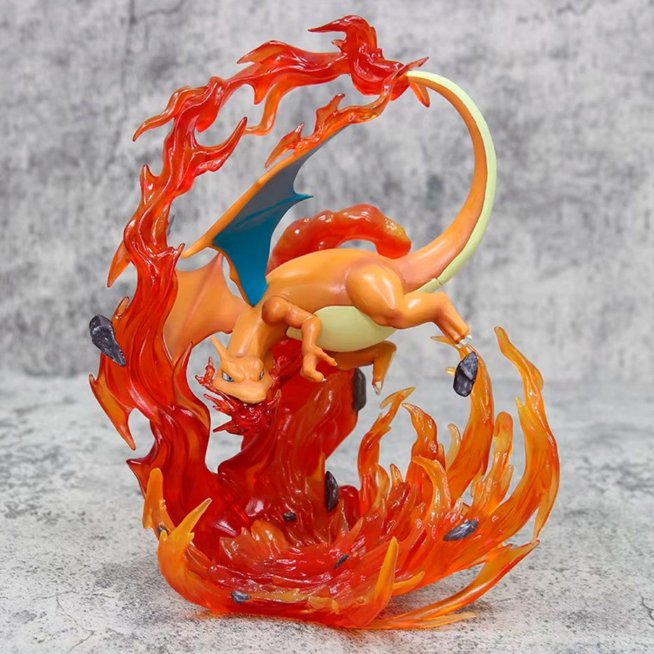 Charizard Epico - Pokemon - Figura de Acción 20 cm - En Caja - PVC / Plástico