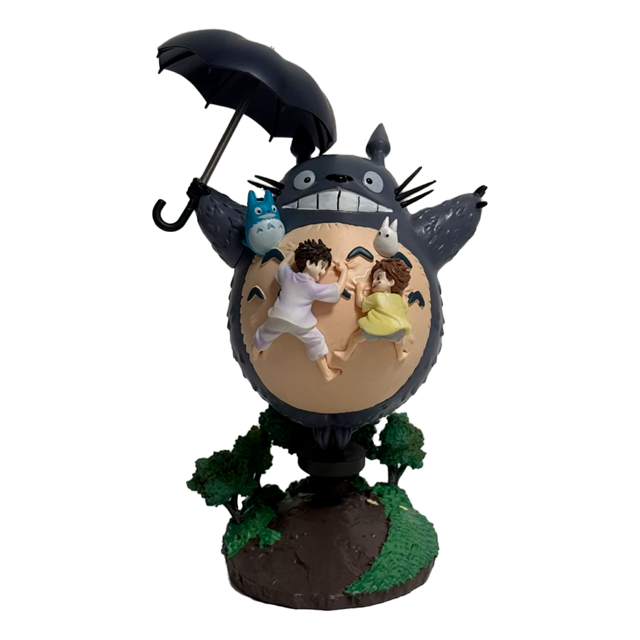 Totoro, Satsuki y Mei - Mi Vecino Totoro - Figura de Acción 19 cm - PVC / Plástico