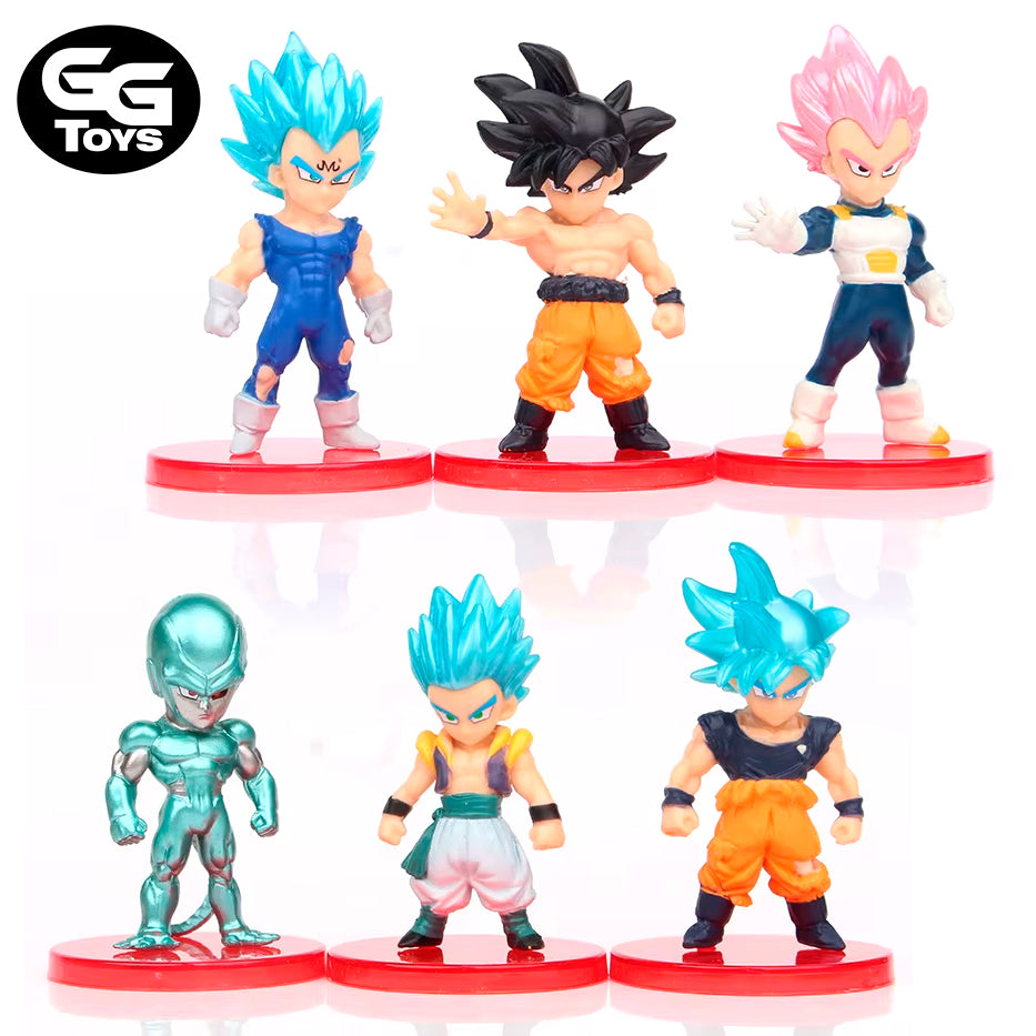 Chibis Dragon Ball V1 - Dragon Ball - Figura de Acción 6 cm - PVC / Plástico