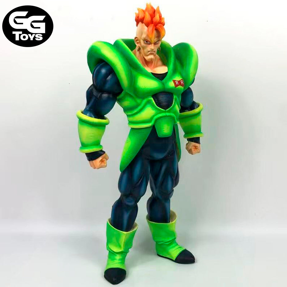 Androide 16 - Dragon Ball Z - Figura de Acción 40 cm - En Caja - PVC / Plástico