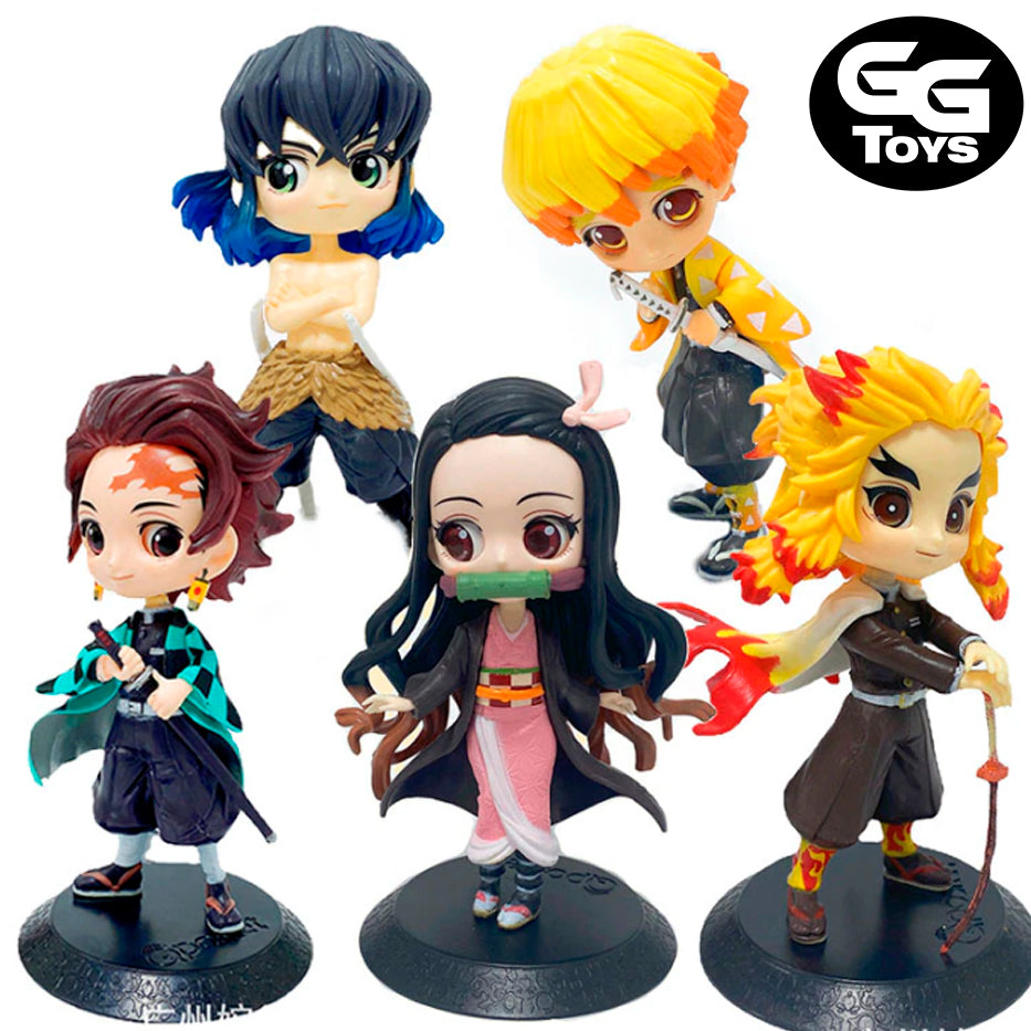 Chibis Grandes Demon Slayer - Figura de Acción 15 cm - PVC / Plástico