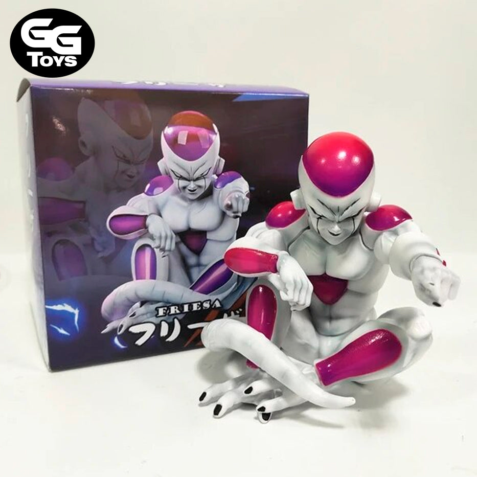Freezer Sentado - Dragon Ball - Figura de Acción 13 cm - En Caja - PVC / Plástico