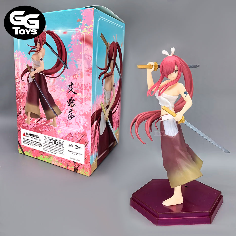 Erza Scarlet - Fairy Tail - Figura de Acción 17 cm - En Caja - PVC / Plástico