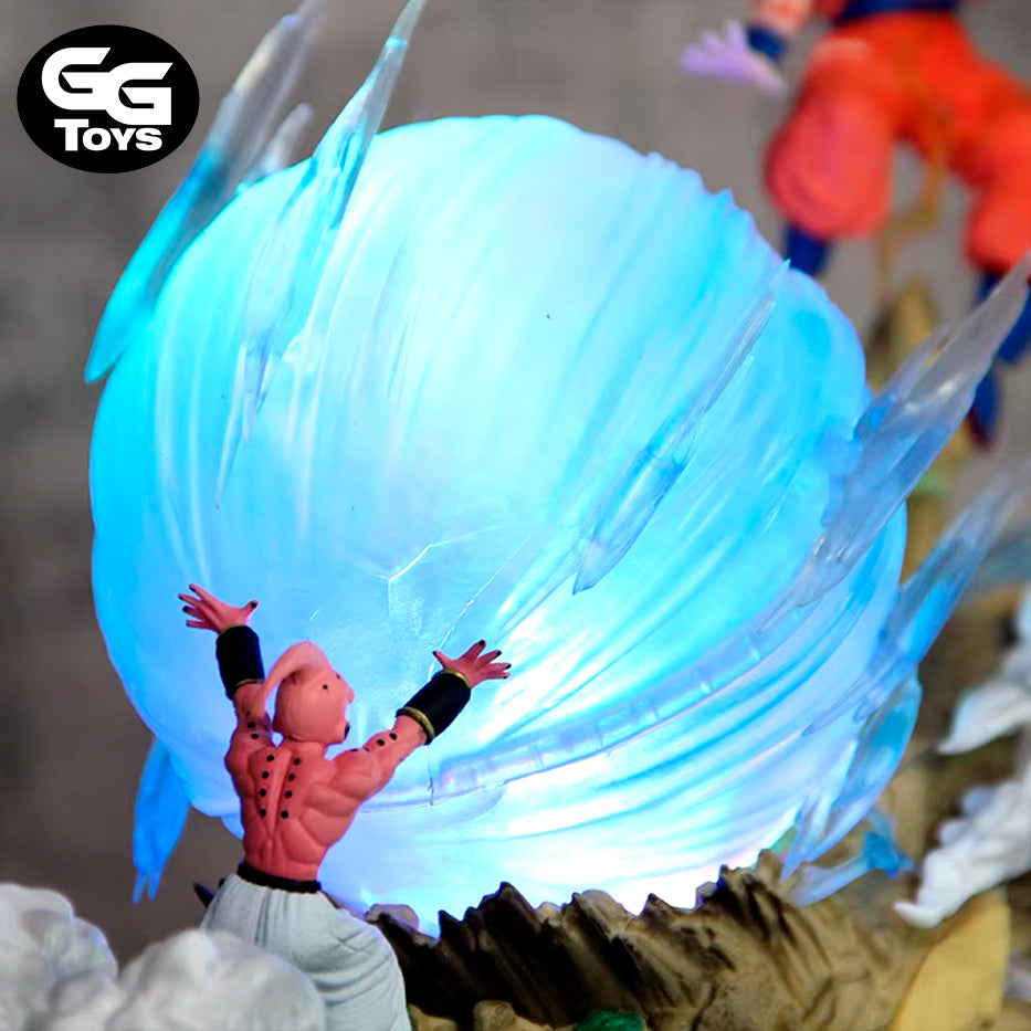Kid Buu Vs Goku - Dragon Ball - Figura de Acción 22 cm - En Caja - PVC / Plástico