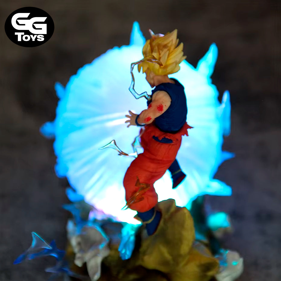 Kid Buu Vs Goku - Dragon Ball - Figura de Acción 22 cm - En Caja - PVC / Plástico