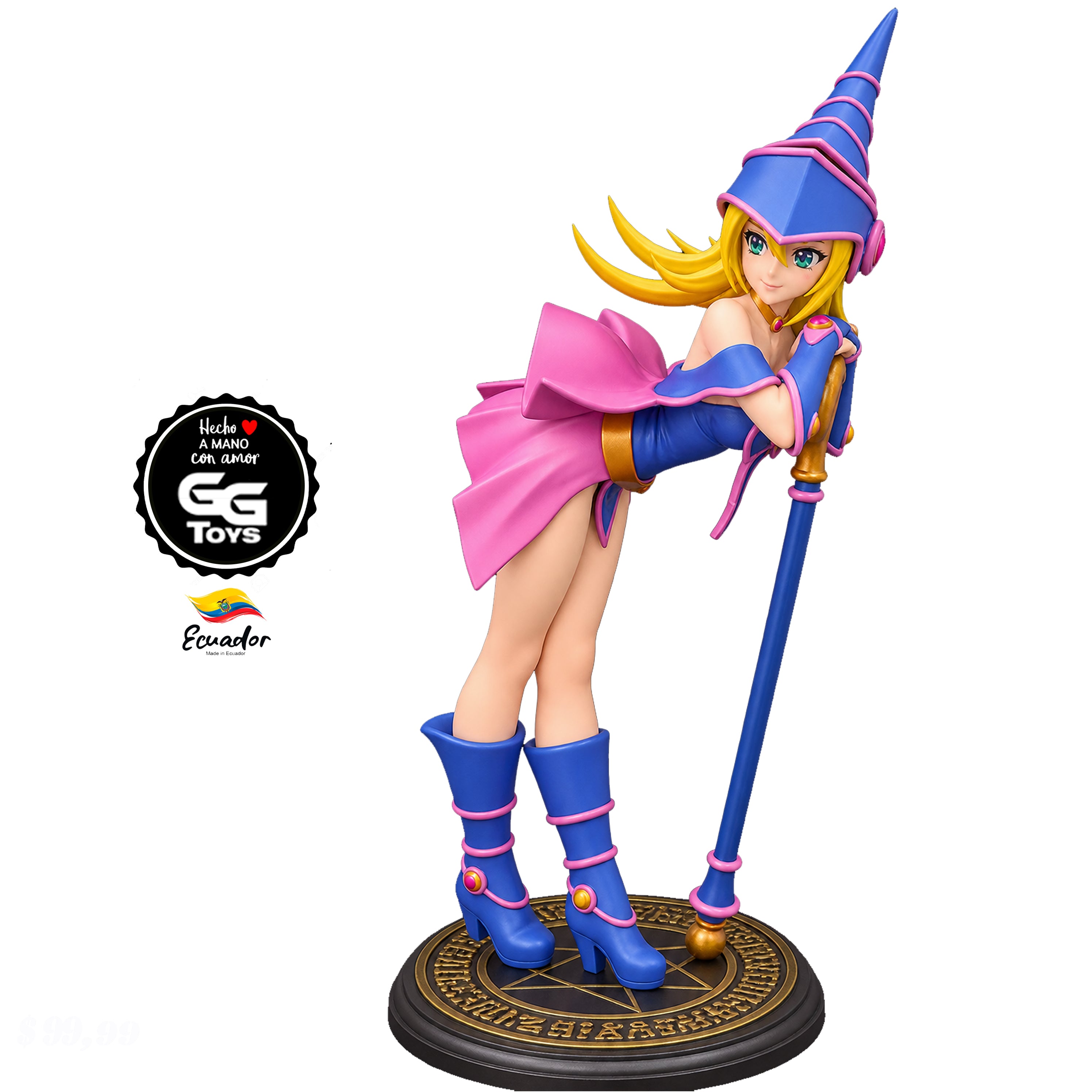 Maga Oscura - Yu-Gi-Oh - Figura de Acción 20 cm - En Caja- Resina