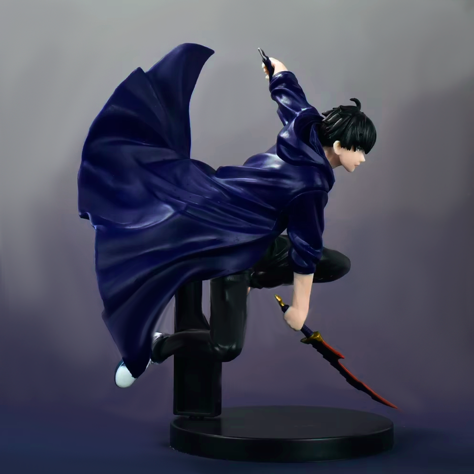Sung Jin-woo Ataque - Solo Leveling - Figura de Acción 18 cm - En Caja - PVC / Plástico
