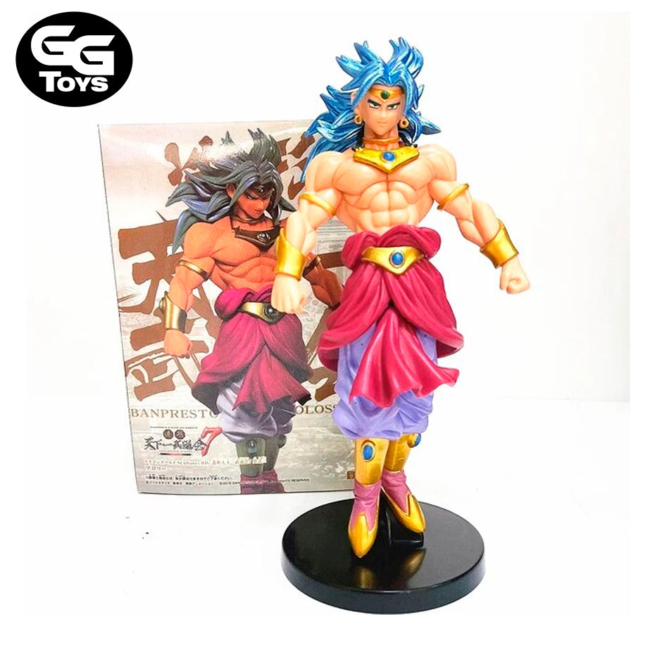 Broly SSJ Blue - Dragon Ball Super - En Caja - Figura de Acción 20 cm - PVC / Plástico